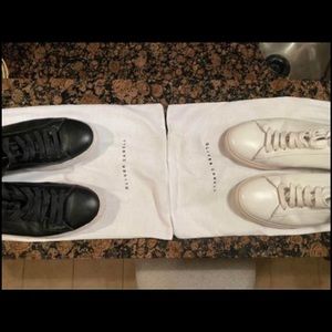 Oliver Cabell leather sneakers size 10 but fit more like a 9.5..